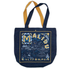 Load image into Gallery viewer, Malibu Denim Tote Bag Denim Tote Bag catstudio 
