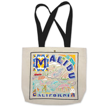 Load image into Gallery viewer, Malibu Tote Bag Canvas Tote Bag catstudio 
