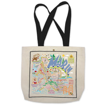 Load image into Gallery viewer, Marin County Tote Bag Canvas Tote Bag catstudio 

