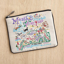 Load image into Gallery viewer, Martha's Vineyard Zip Pouch Pouch catstudio 
