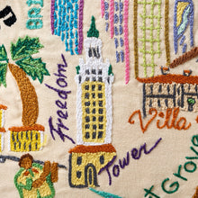 Load image into Gallery viewer, Miami Hand-Embroidered Pillow Pillow catstudio 
