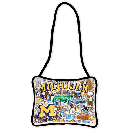 Michigan, University of Collegiate Mini Pillow Ornament Mini Pillow catstudio 