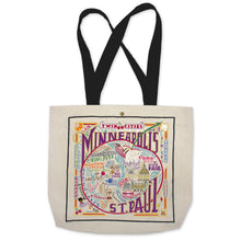 Load image into Gallery viewer, Minn-St Paul Tote Bag Canvas Tote Bag catstudio 
