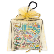 Load image into Gallery viewer, Minnesota Mini Pillow Ornament Mini Pillow catstudio
