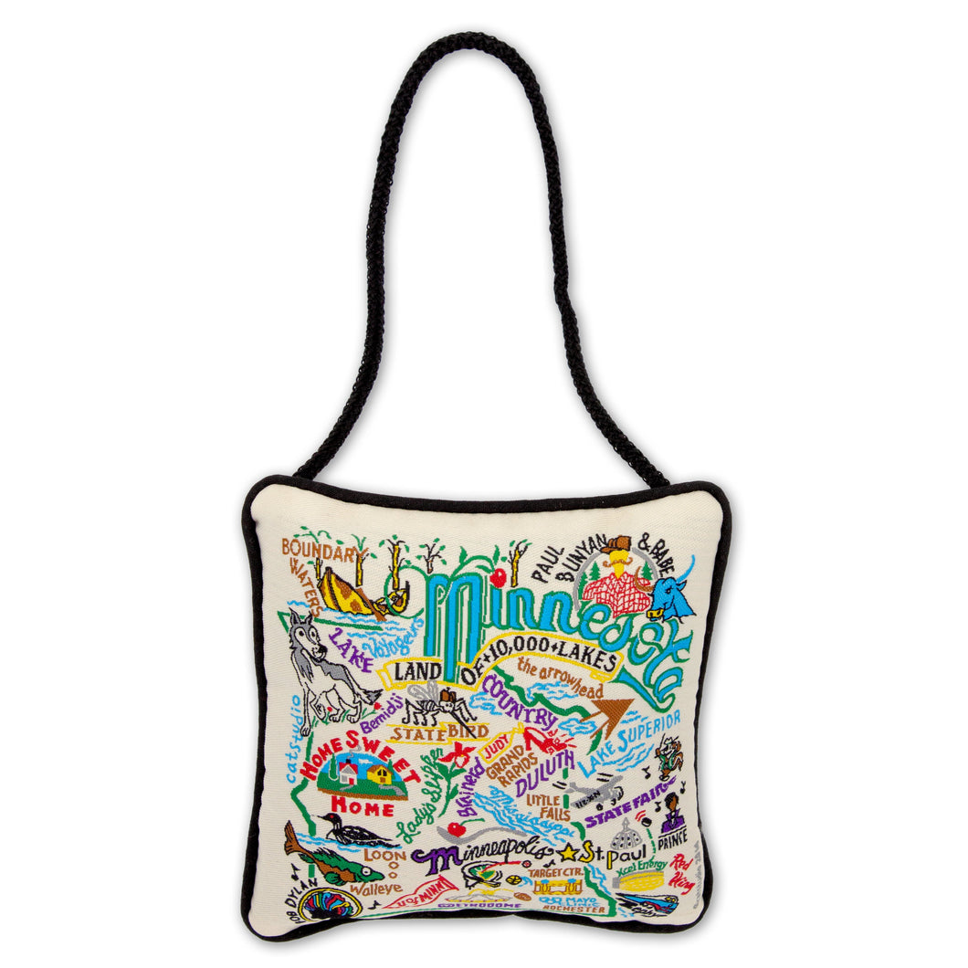 Minnesota Mini Pillow Ornament Mini Pillow catstudio