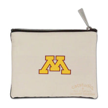 Load image into Gallery viewer, Minnesota, University of Collegiate Zip Pouch Pouch catstudio 
