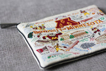 Load image into Gallery viewer, Minnesota, University of Collegiate Zip Pouch Pouch catstudio 
