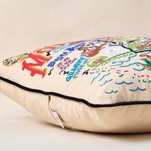 Load image into Gallery viewer, Mississippi Hand-Embroidered Pillow Pillow catstudio 
