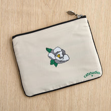 Load image into Gallery viewer, Mississippi Zip Pouch - Natural Pouch catstudio 
