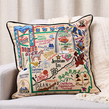 Load image into Gallery viewer, Missouri Hand-Embroidered Pillow Pillow catstudio 
