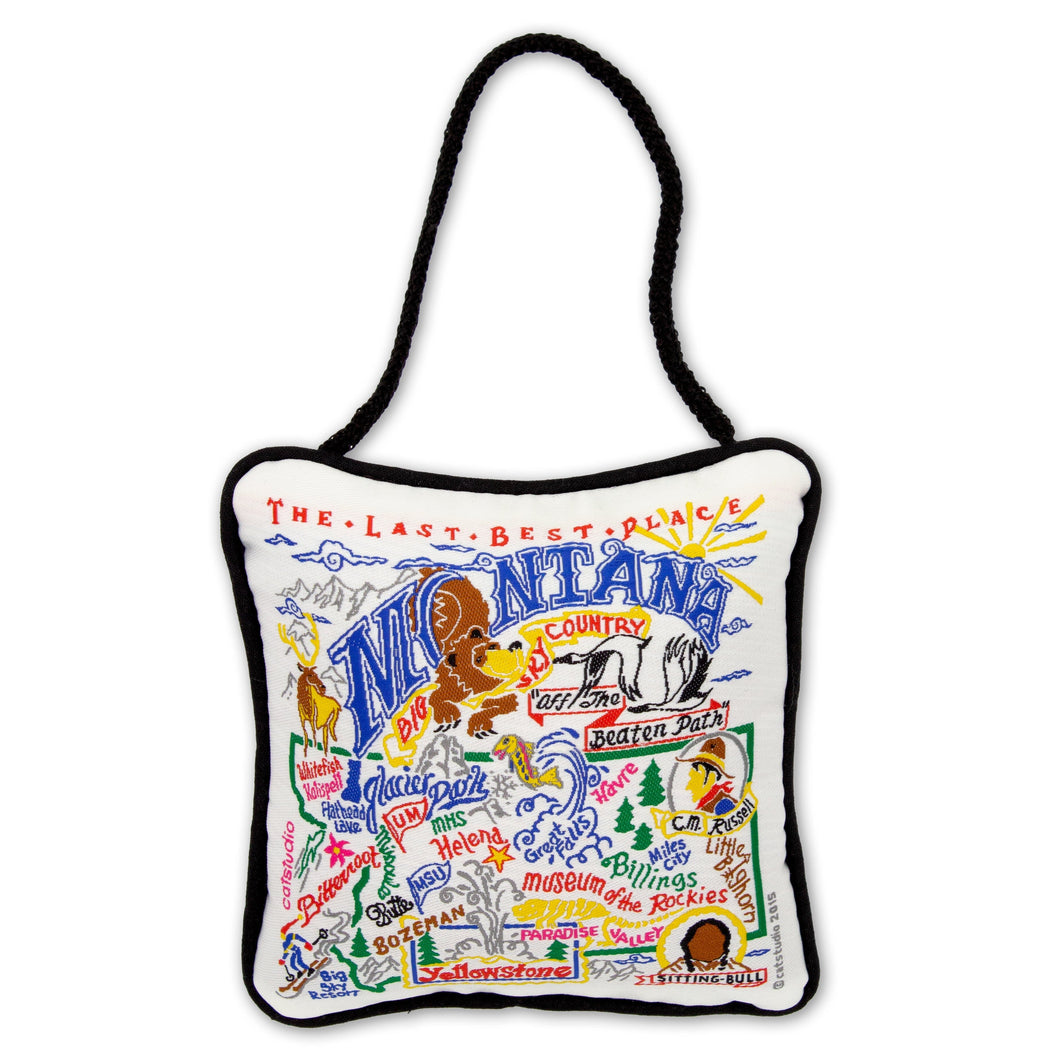 Montana woven Mini Pillow Ornament by catstudio