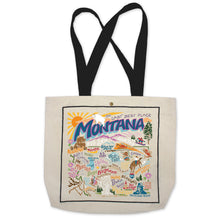 Load image into Gallery viewer, Montana Tote Bag Canvas Tote Bag catstudio 
