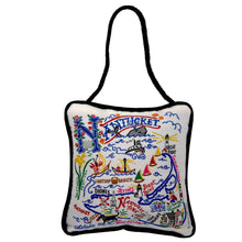 Load image into Gallery viewer, Nantucket Mini Pillow Ornament Mini Pillow catstudio 

