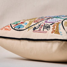 Load image into Gallery viewer, Nashville Hand-Embroidered Pillow Pillow catstudio 
