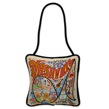 Load image into Gallery viewer, Nashville Mini Pillow Ornament Mini Pillow catstudio 
