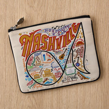 Load image into Gallery viewer, Nashville Zip Pouch - Natural Pouch catstudio 

