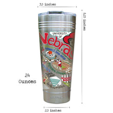 Load image into Gallery viewer, Nebraska, University of Collegiate Thermal Tumbler Thermal Tumbler catstudio 
