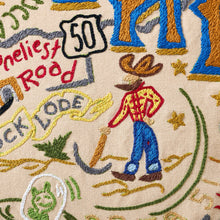 Load image into Gallery viewer, Nevada Hand-Embroidered Pillow Pillow catstudio 
