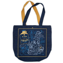 Load image into Gallery viewer, New Hampshire Denim Tote Bag Denim Tote Bag catstudio 
