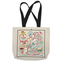 Load image into Gallery viewer, New Hampshire Tote Bag Canvas Tote Bag catstudio 
