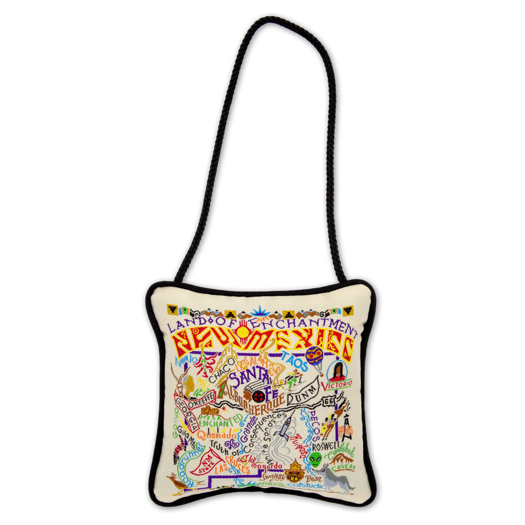 New Mexico woven Mini Pillow Ornament by catstudio