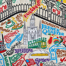 Load image into Gallery viewer, New Orleans Zip Pouch - Natural Pouch catstudio 
