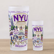 Load image into Gallery viewer, New York University (NYU) Collegiate Shot Glass Shot Glass catstudio 
