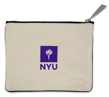 Load image into Gallery viewer, New York University (NYU) Collegiate Zip Pouch Pouch catstudio
