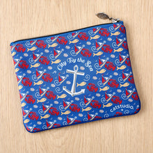 Load image into Gallery viewer, Newport Zip Pouch - Pattern Pouch catstudio 
