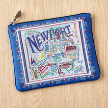 Load image into Gallery viewer, Newport Zip Pouch - Pattern Pouch catstudio 
