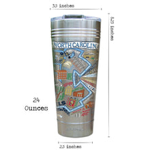 Load image into Gallery viewer, North Carolina, University of Collegiate Thermal Tumbler Thermal Tumbler catstudio 
