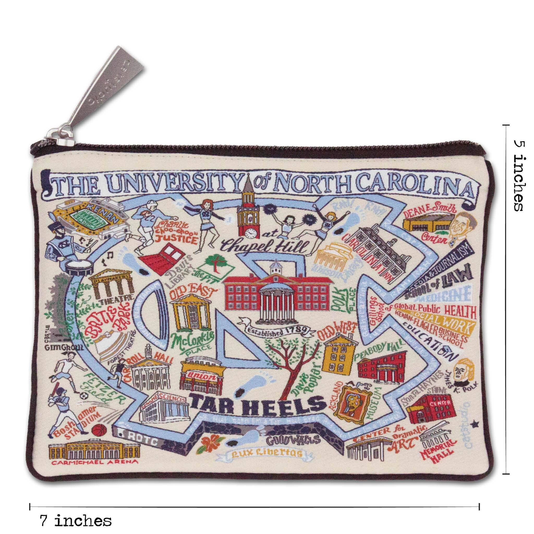 University of North Carolina Zip Pouch | Collegiate Collection by