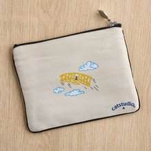 Load image into Gallery viewer, North Carolina Zip Pouch - Natural Pouch catstudio 
