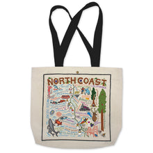 Load image into Gallery viewer, North Coast Tote Bag Canvas Tote Bag catstudio 

