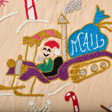 Load image into Gallery viewer, North Pole 1 Hand-Embroidered Pillow Pillow catstudio 
