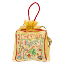 Load image into Gallery viewer, North Pole City Mini Pillow Ornament Mini Pillow catstudio

