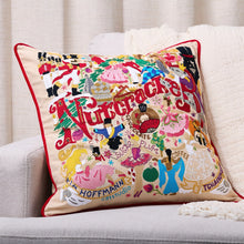 Load image into Gallery viewer, Nutcracker Hand-Embroidered Pillow Pillow catstudio 
