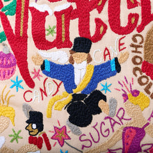 Load image into Gallery viewer, Nutcracker Hand-Embroidered Pillow Pillow catstudio 
