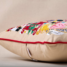 Load image into Gallery viewer, Nutcracker Hand-Embroidered Pillow Pillow catstudio 
