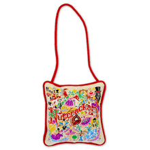 Load image into Gallery viewer, Nutcracker woven Mini Pillow Ornament by catstudio
