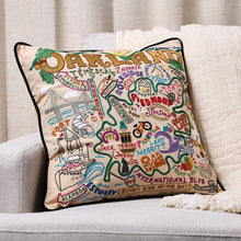 Load image into Gallery viewer, Oakland Hand-Embroidered Pillow Pillow catstudio 
