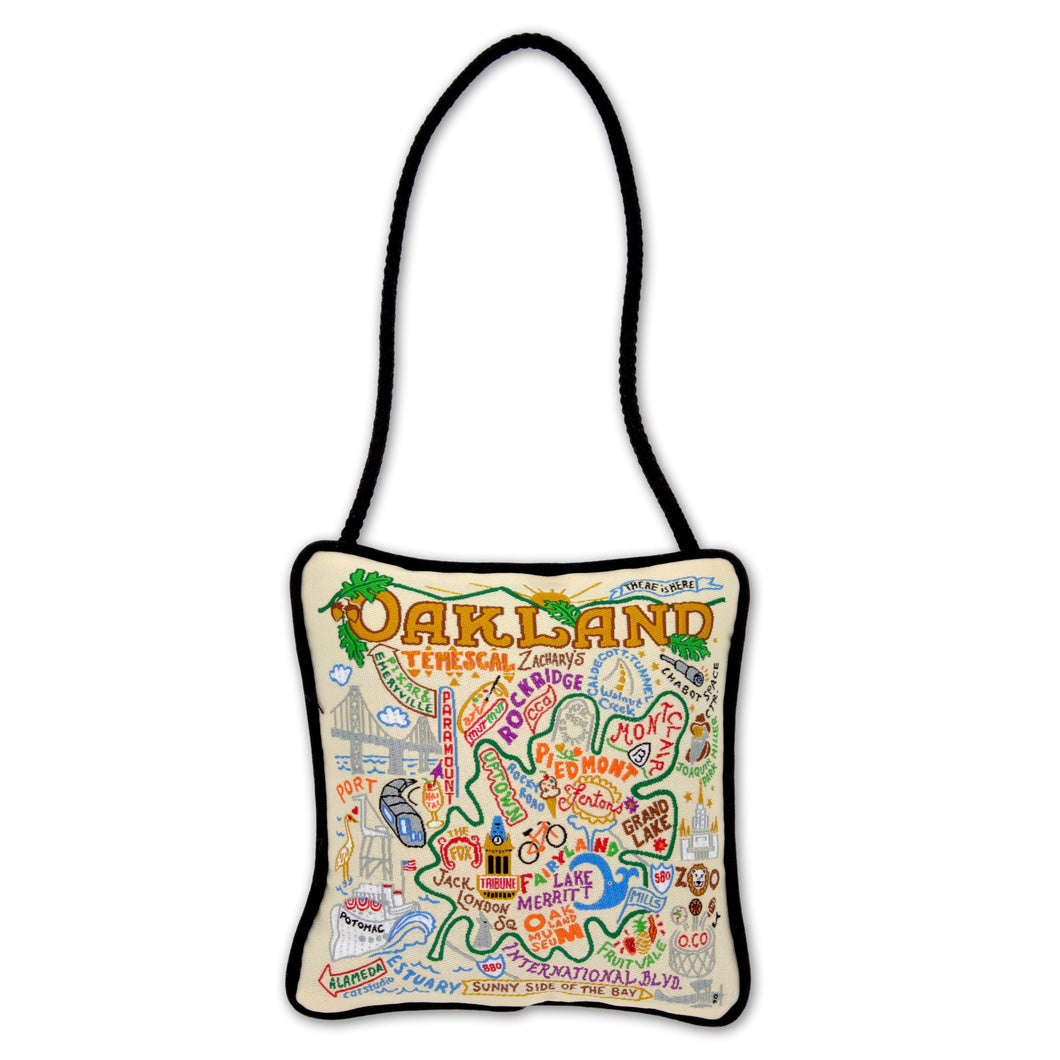 Oakland Mini Pillow Ornament Mini Pillow catstudio