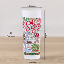 Load image into Gallery viewer, Ohio State University Collegiate Shot Glass Shot Glass catstudio 

