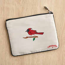 Load image into Gallery viewer, Ohio Zip Pouch - Natural Pouch catstudio 
