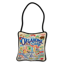Load image into Gallery viewer, Oklahoma City Mini Pillow Ornament Mini Pillow catstudio
