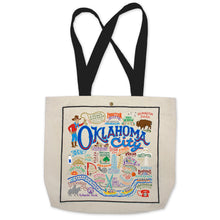 Load image into Gallery viewer, Oklahoma City Tote Bag Canvas Tote Bag catstudio 
