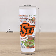 Load image into Gallery viewer, Oklahoma State University Collegiate Shot Glass Shot Glass catstudio 
