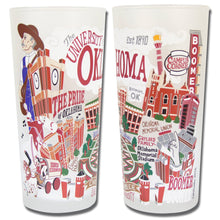 Load image into Gallery viewer, Oklahoma, University of Collegiate Drinking Glass Glass catstudio 
