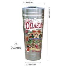 Load image into Gallery viewer, Oklahoma, University of Collegiate Thermal Tumbler Thermal Tumbler catstudio 
