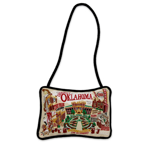 Oklahoma, University of MINI PILLOW ORNAMENT Mini Pillow catstudio 